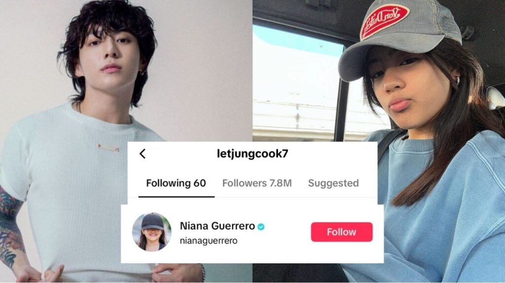 BTS Jung Kook naka-follow sa TikTok ni Niana Guerrero, hirit ng netizens: ‘Sana all! Ikaw na talaga!’