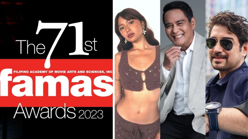 LIST: Mga nominado sa 71st FAMAS Awards; Nadine, John, Ian kumasa sa top acting honors