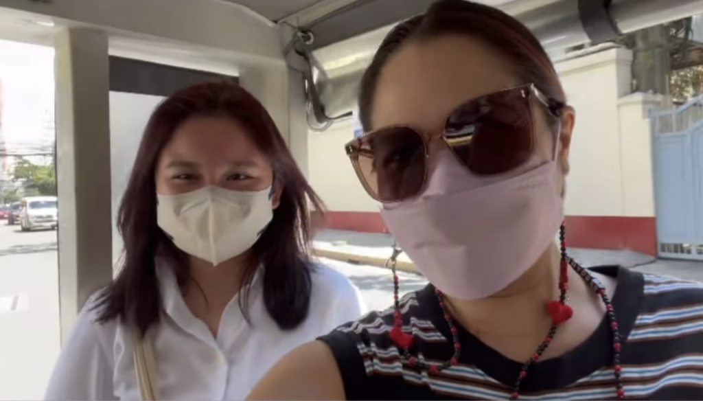 Judy Ann Santos tinuruang mag-commute si Yohan: Jeep ride para sa aming kolehiyala