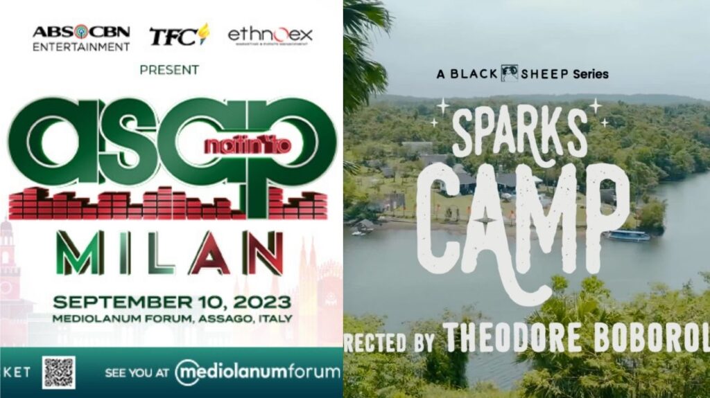 Mga Pinoy inaabangan na ang show ng 'ASAP Natin 'To' sa Milan, Italy; Queer dating show na 'Sparks Camp' libre nang mapapanood sa Pinas