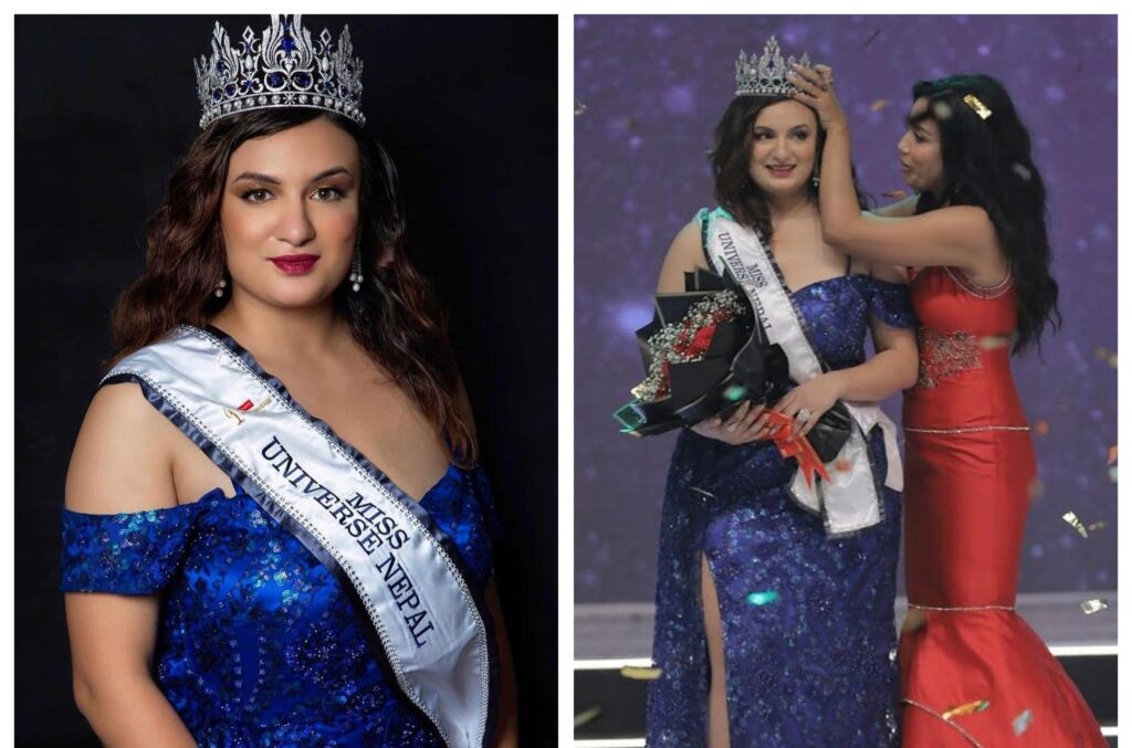 Nurse na si Jane Dipika kauna-unahang 'plus-size' na kandidatang nagwagi bilang Miss Universe Nepal 2023