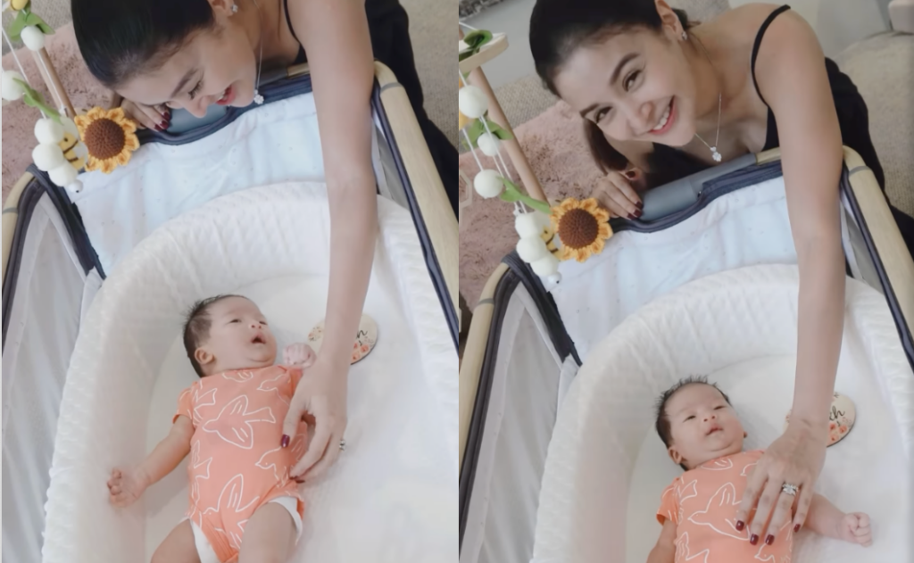 Kris Bernal ibinandera ang first month ni Baby Hailee: Pure newborn bliss while soaking in every second of it