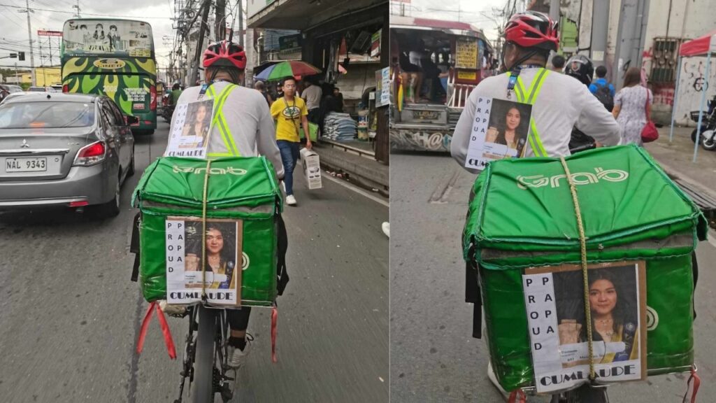 Delivery Rider ibinandera ang ‘Cum Laude’ niyang anak sa trabaho viral na: ‘Nakaka-proud maging magulang!’