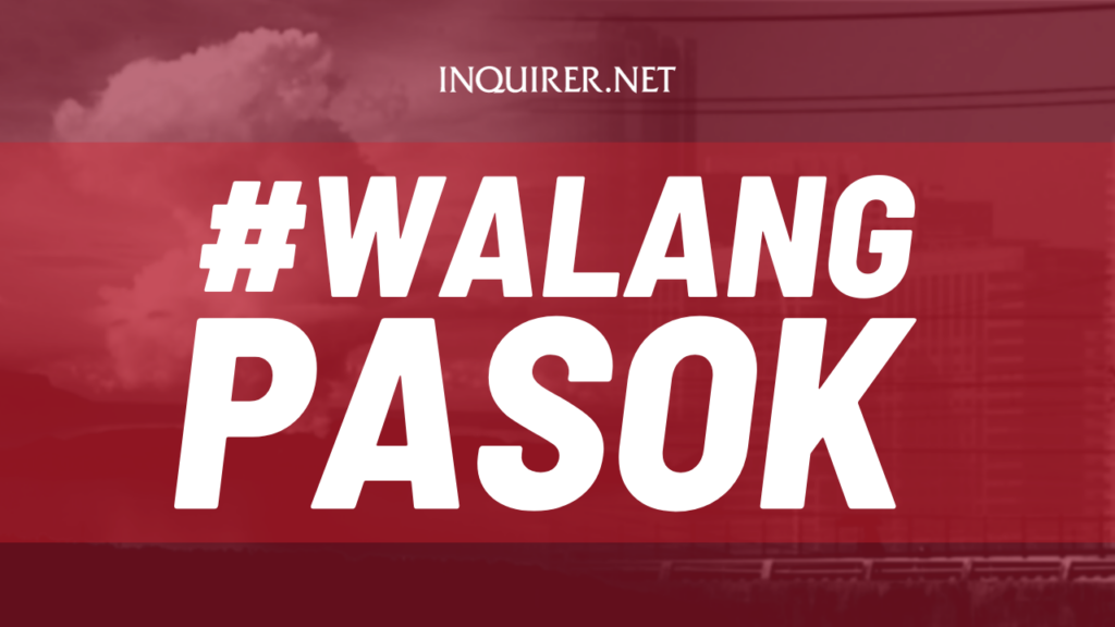Ilang lugar sa Batangas, Laguna, Cavite, Metro Manila #WalangPasok dahil sa volcanic smog