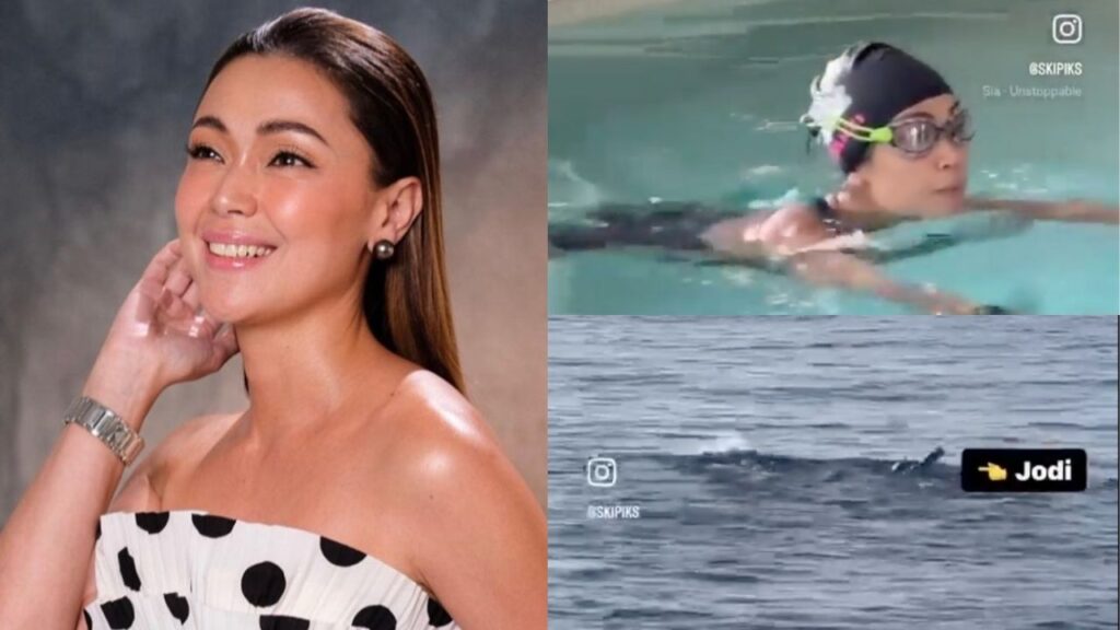 Jodi Sta. Maria matindi ang paghahanda sa bagong project, ibinandera ang malupit na training sa paglangoy