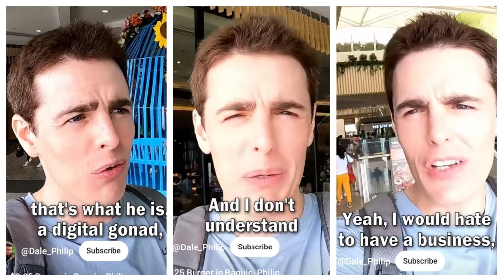Scottish vlogger binarag ang mga Pinoy na ginagawang opisina ang isang sikat na coffee shop