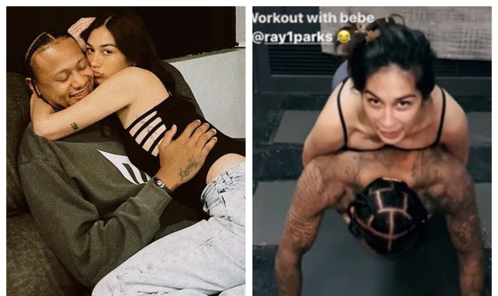 Zeinab Harake biglang pinatungan si Bobby Ray Parks habang nagwo-workout: 'Lakas ni Daddy! Sana all!'