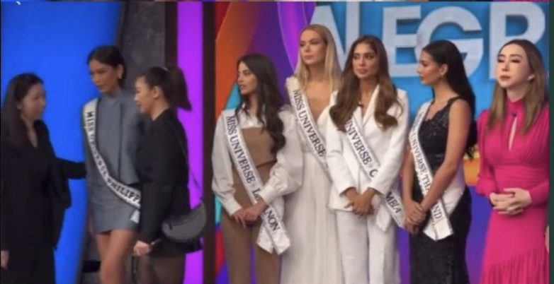 Miss Universe PH nagsalita sa viral exit video ni Michelle Dee sa TV guesting sa Mexico