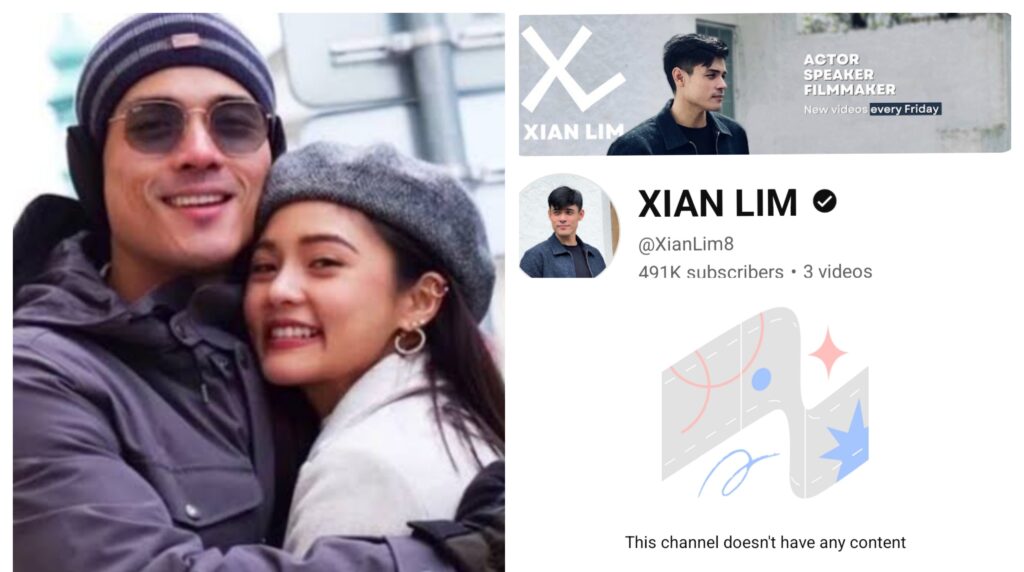 Xian binura ang mga vlog nila ni Kim sa YouTube, gusto nang mag-move on?