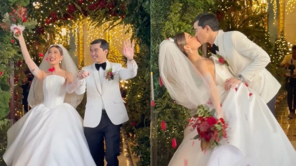 Janeena Chan pasabog ang ‘Christmas’-themed wedding, star-studded ang entourage