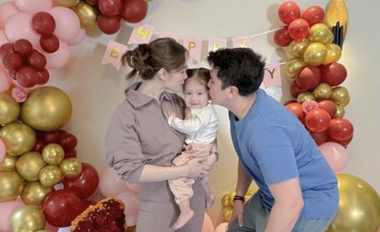 Jessy, Luis sa 1st birthday ni Baby Rosie: You are our biggest blessing!