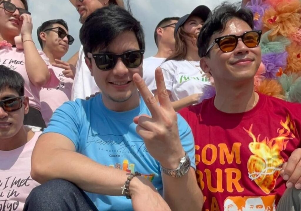 Alden naarburan ng shades worth P70k habang nasa MMFF 2023 parade