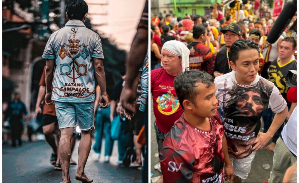 Sam Verzosa 15 taon nang namamanata sa Nazareno, muling sumampa sa Andas