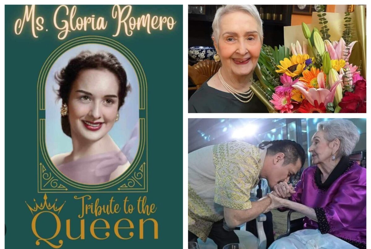 Veteran stars nagsama-sama sa 'Tribute to the Queen' para kay Gloria Romero