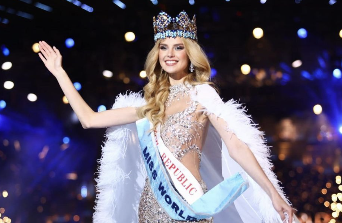 Krystyna Pyszková ng Czech Republic wagi sa 71st Miss World