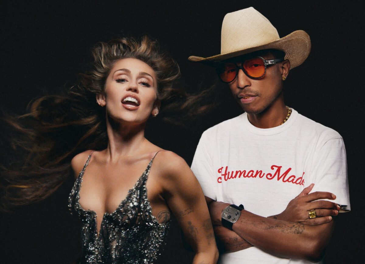 Miley Cyrus, Pharrell Williams nagsanib-pwersa sa party-party song