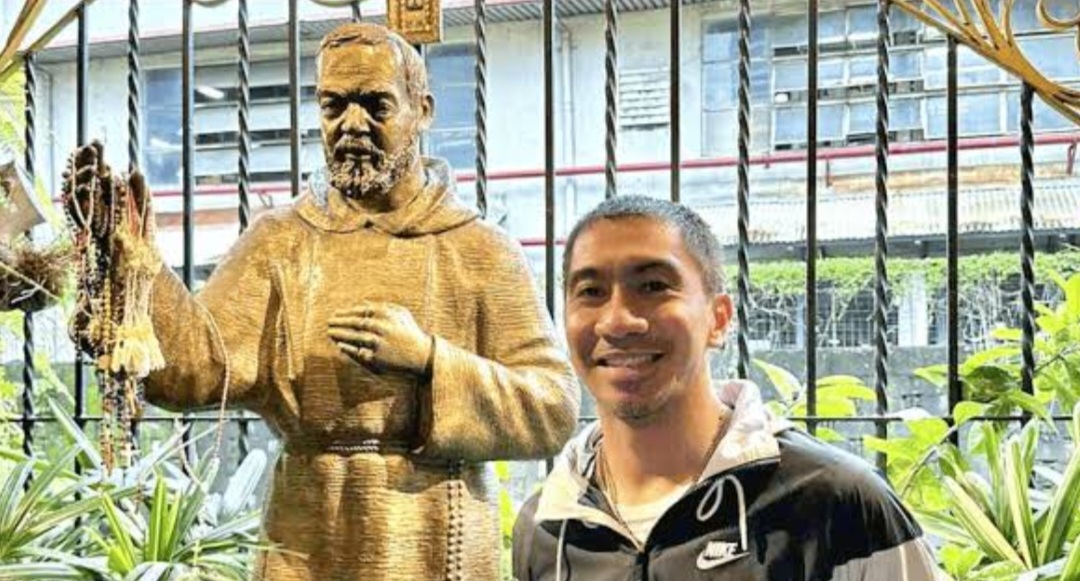 LA Tenorio pinagaling ni Padre Pio, hindi lang daw basketball ang purpose