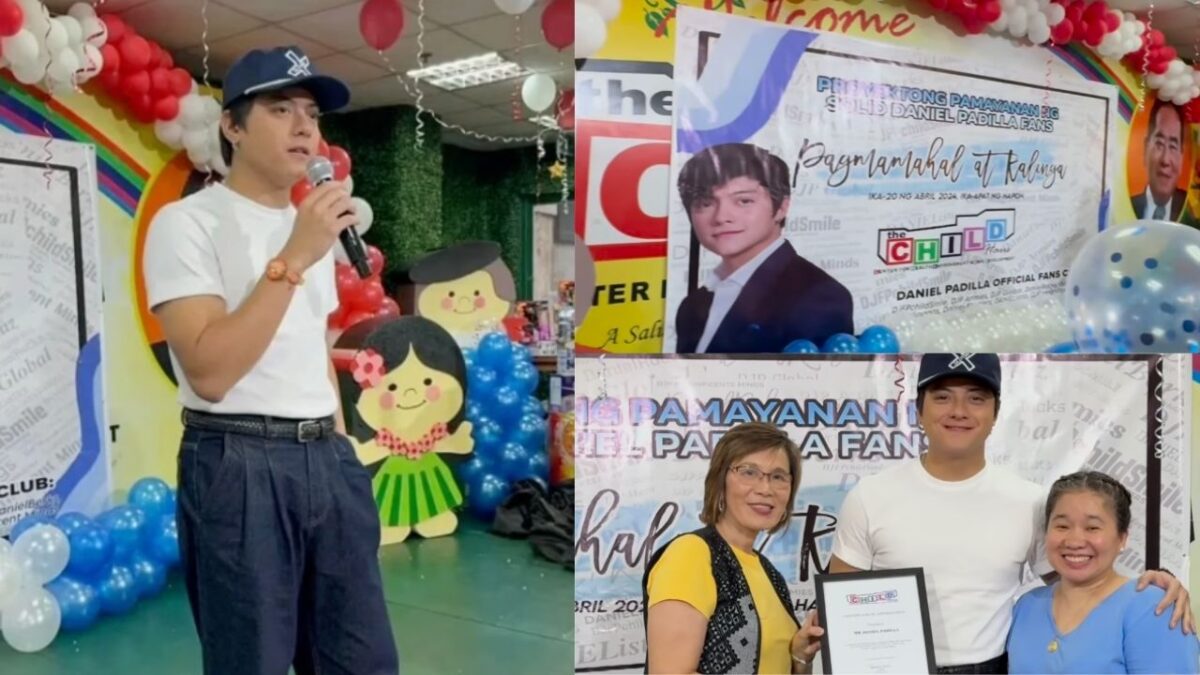 Daniel Padilla nag-birthday kasama ang mga batang may cancer