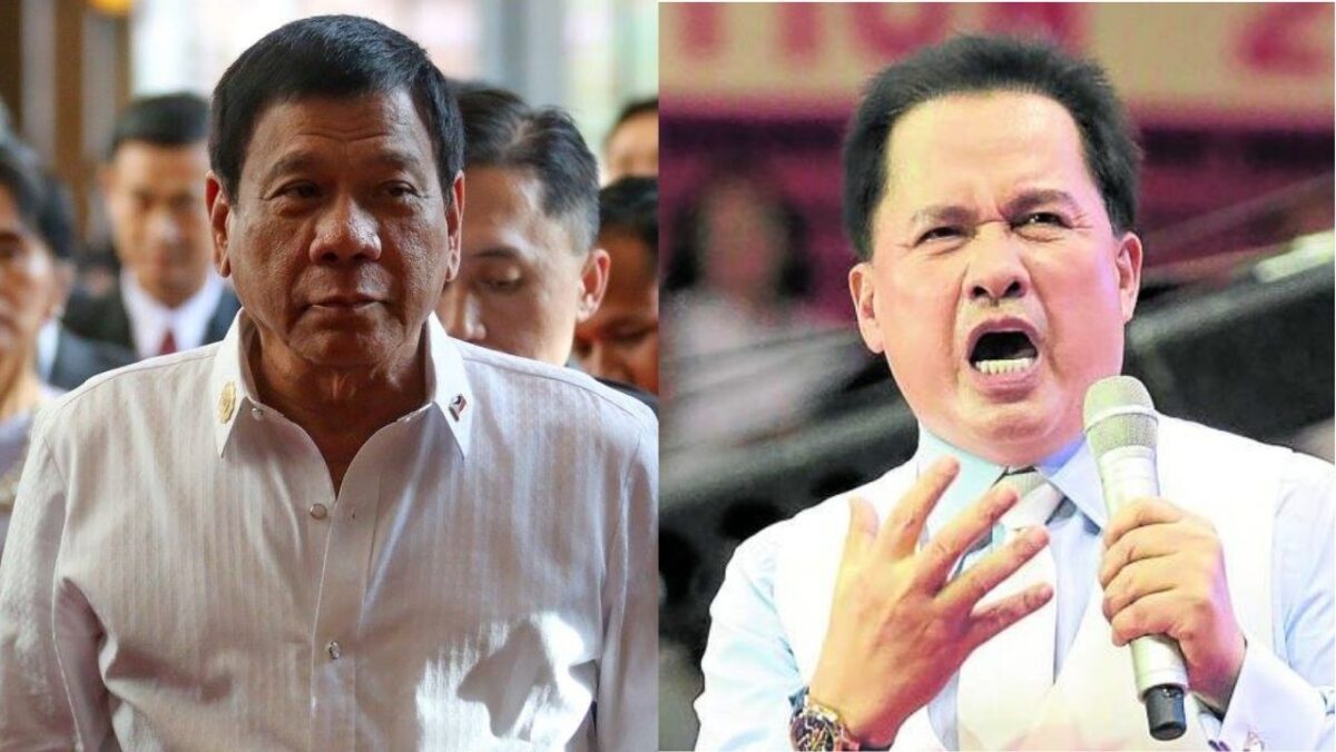 Duterte kay Quiboloy: ‘Ikaw naman ang wanted, huwag mo 'kong idamay’