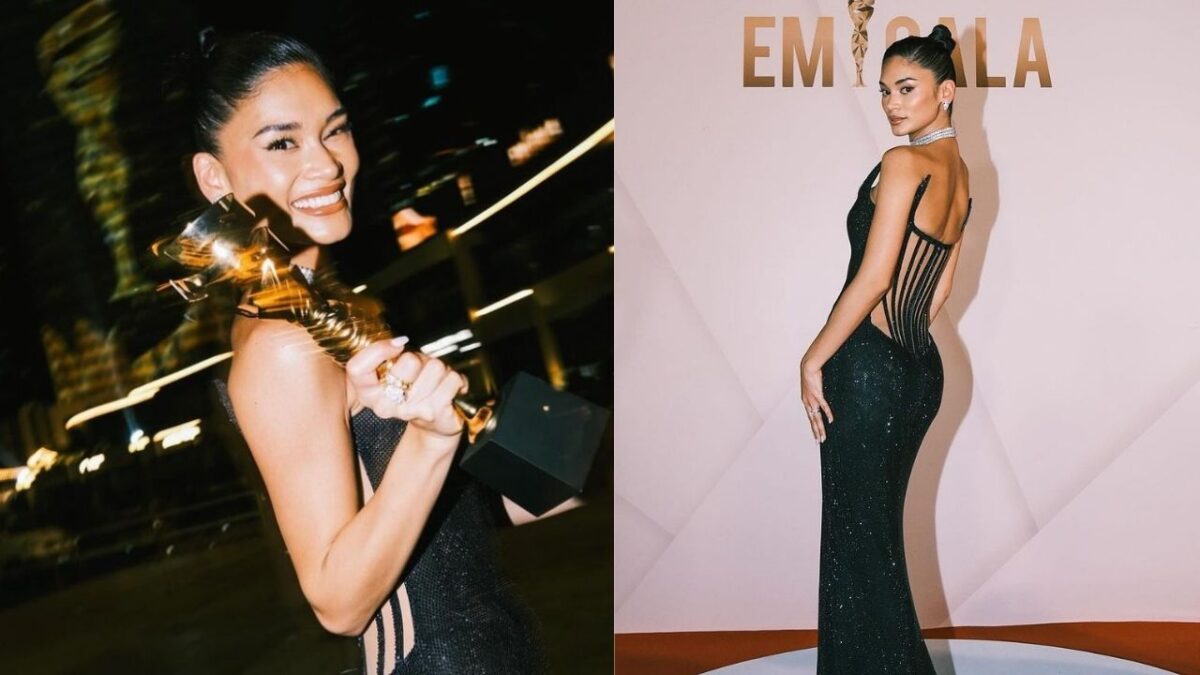 Pia proud na proud sa natanggap na ‘Global Fashion Influencer’ award