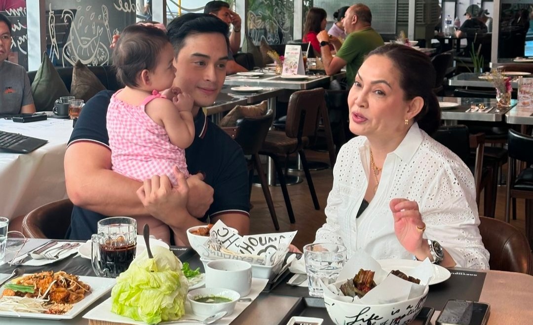 Diego Loyzaga may pa-face reveal sa 1st birthday ni Baby Hailey