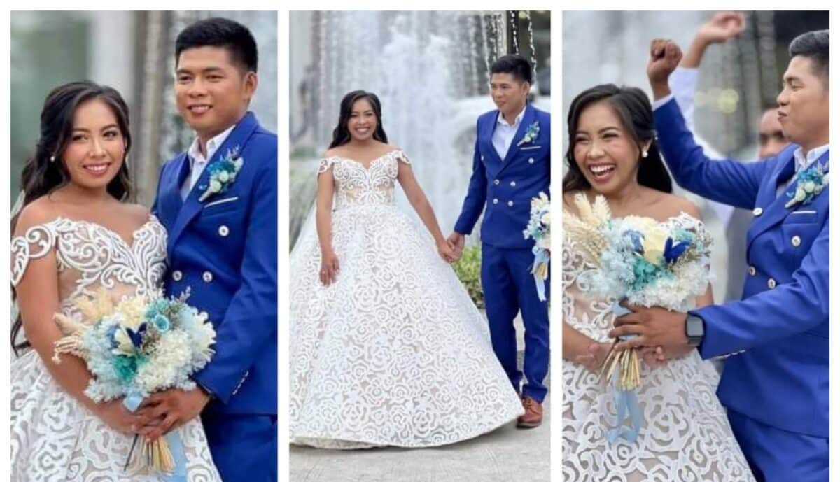 Viral bride at groom sa Negros rumampa sa Take 2 ng wedding, libre lahat