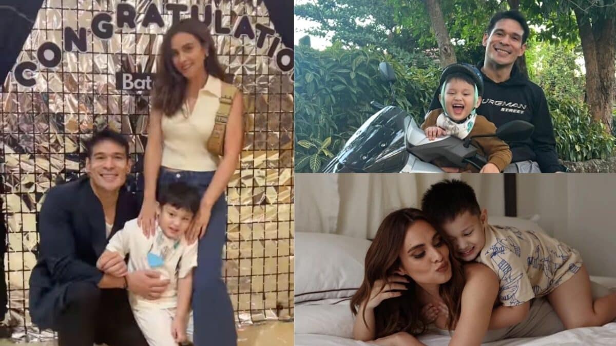 Max Collins, Pancho Magno nagsama para sa ‘moving up’ ng anak