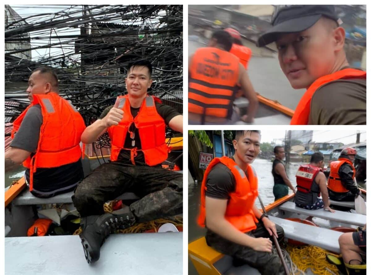 Ronnie Liang sumabak sa rescue mission para sa mga biktima ni Carina