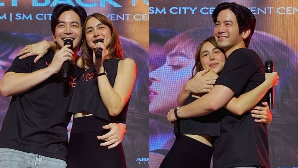 Julia, Joshua nag-ala Claudine Barretto at Rico Yan, fans kilig na kilig