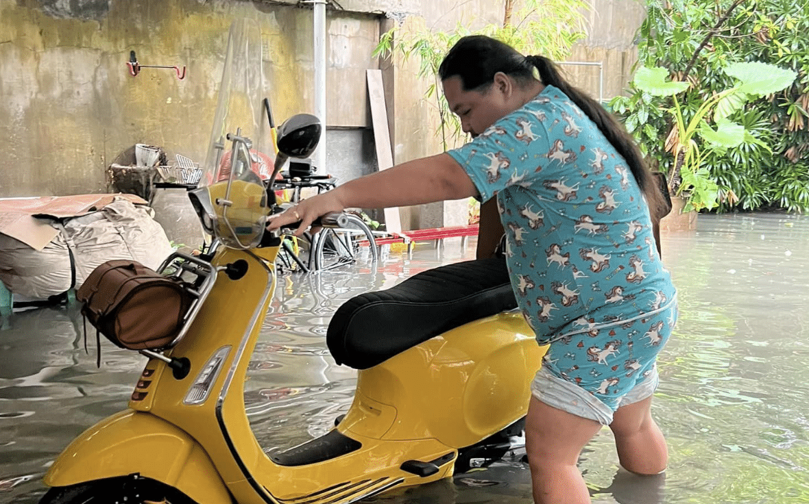 Ninong Ry naranasan ang hagupit ni #CarinaPH, nalubog sa baha