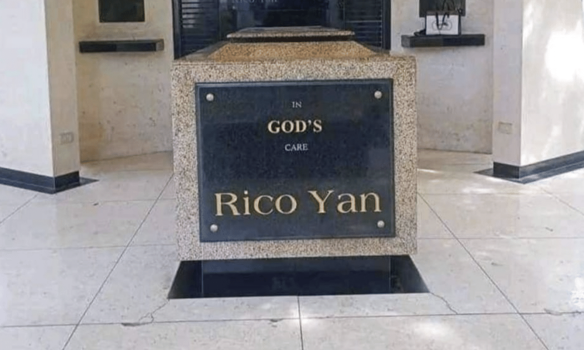 Puntod ni Rico Yan, ginawang tourist spot?