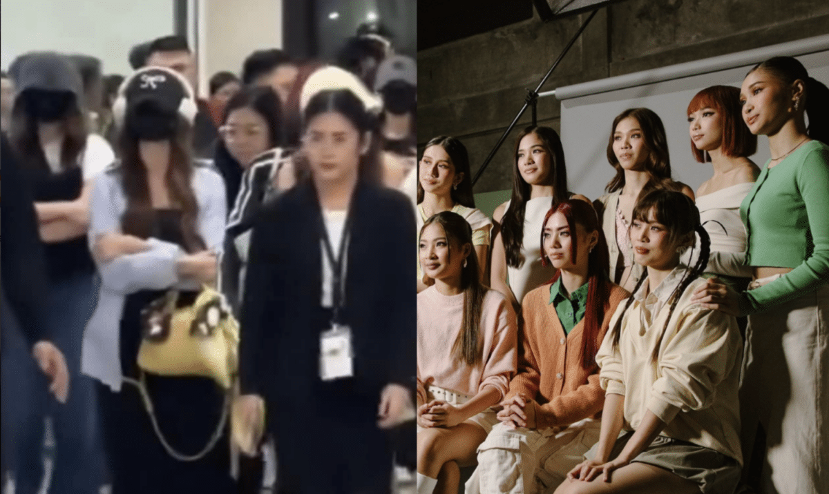 BINI todo takip ng mukha sa airport, feeling K-pop idols raw?