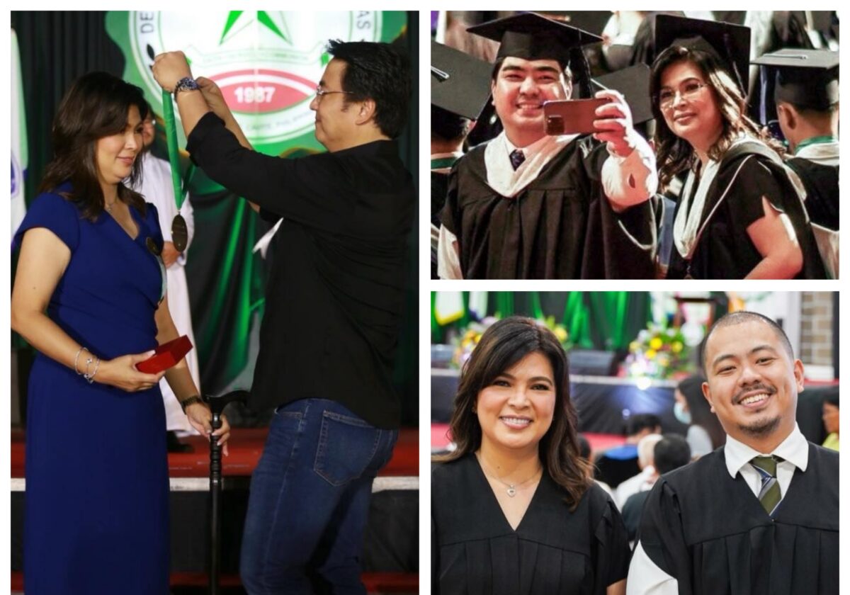 Mag-iinang Lani, Jolo at Bryan Revilla sabay-sabay nag-graduate