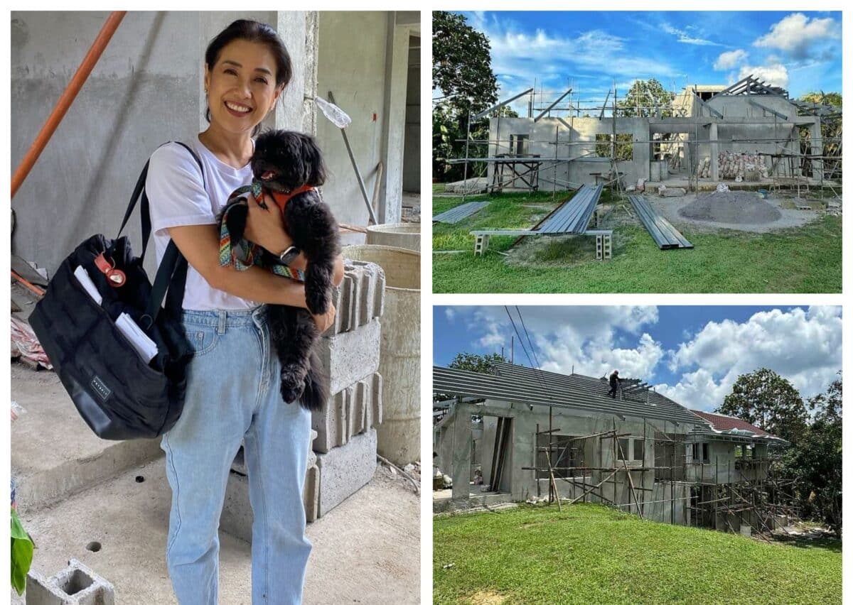 Bernadette Sembrano nagpapatayo ng dream house sa private farm