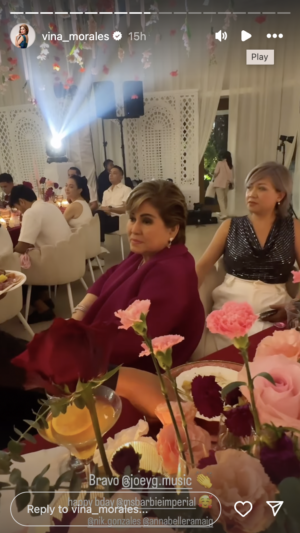 Richard, Annabelle ‘present’ sa birthday party ni Barbie Imperial