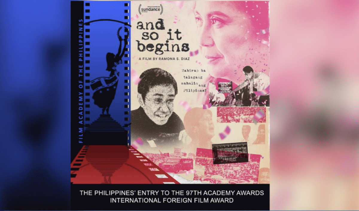 'And So It Begins' official entry ng Pilipinas sa Oscars 2025