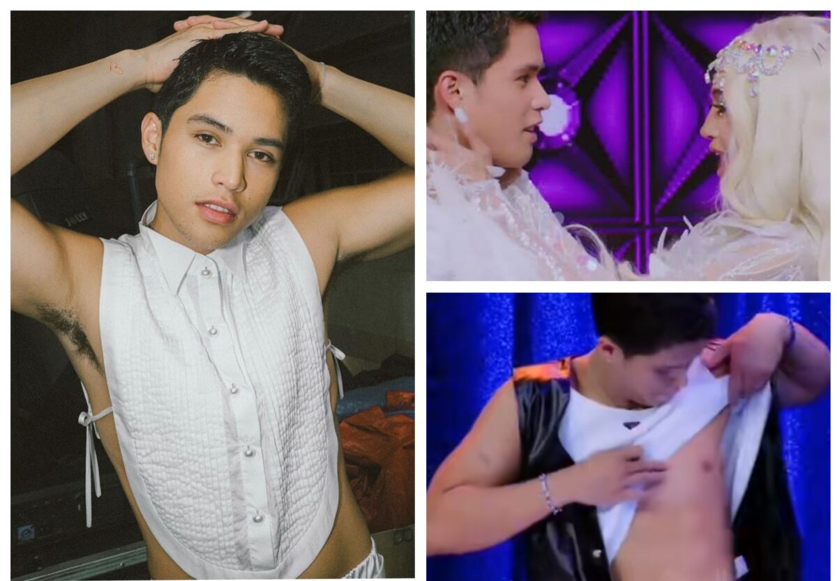 Kyle pinkish ang nips, 'tumigas' nga ba nang mag-judge sa Drag Race PH?