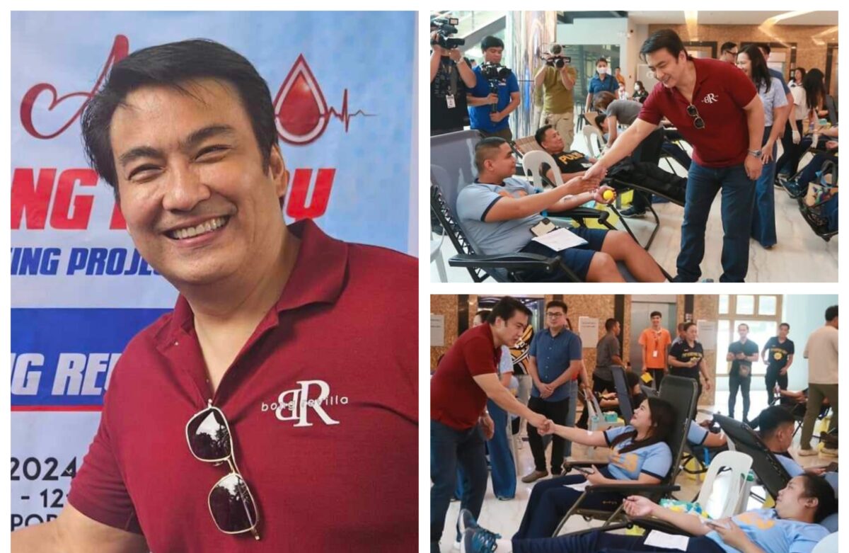 'Dumanak' ang dugo sa 58th b-day ni Bong Revilla sa Q.C.