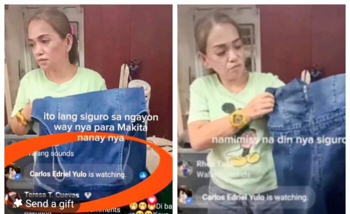 Carlos Yulo miss na miss na ang ina; sumilip sa live selling ni Angelica?