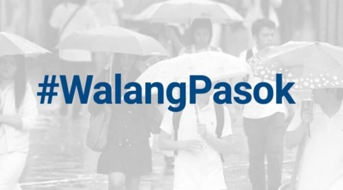 Walang pasok sa private at public school sa NCR dahil kay 'Enteng'