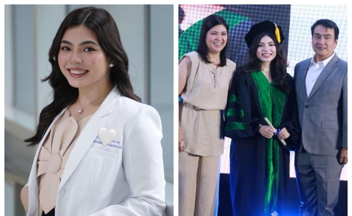 Anak nina Bong at Lani na si Loudette Bautista certified doctor na