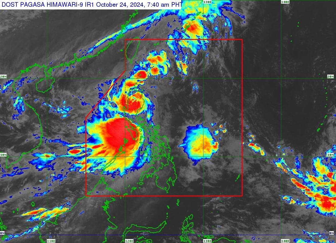 ‘Kristine’ nanalasa sa Cordillera, Signal No. 3 itinaas na sa maraming lugar 