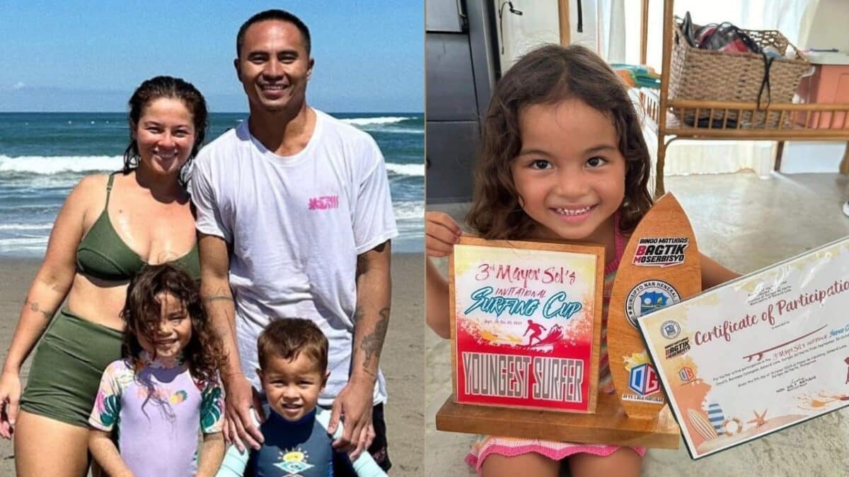 Anak nina Andi, Philmar na si Lilo kinilalang ‘youngest surfer’