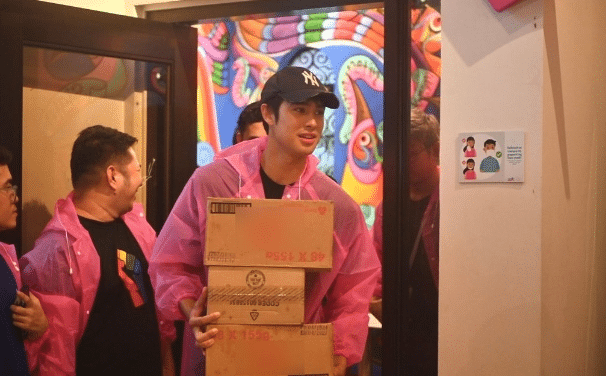 Donny nag-donate para sa nasalanta ng bagyong Kristine