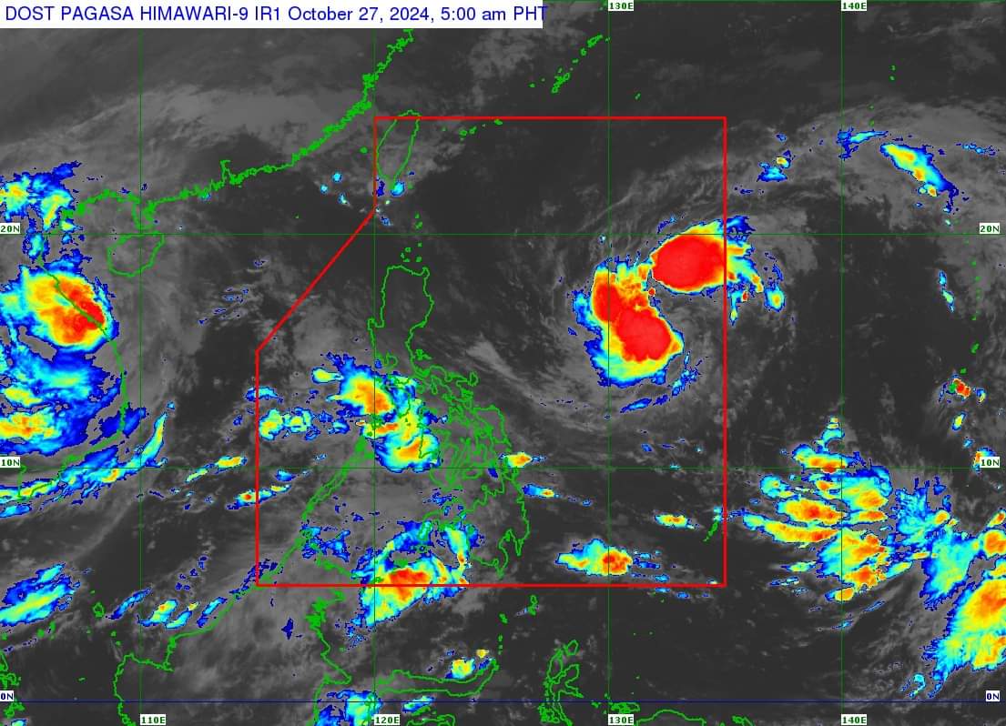 'Leon' nasa bansa na, posibleng maging 'typhoon' sa mga susunod na araw