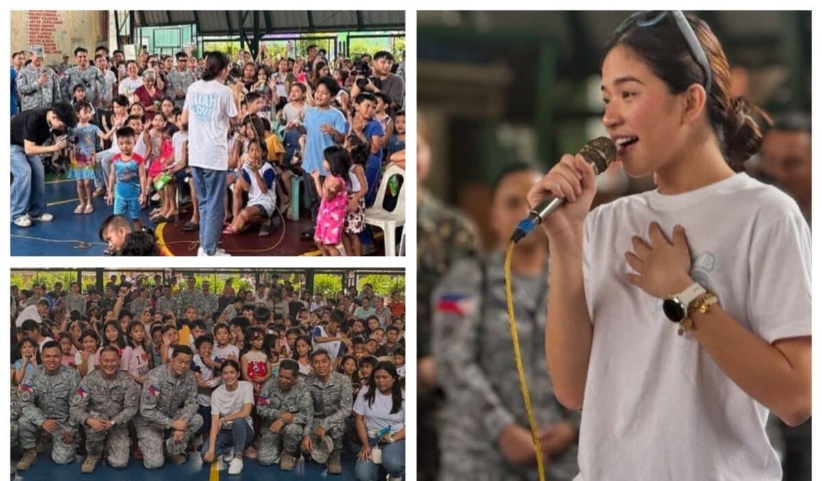 BINI Aiah tuloy ang adbokasiya tuwing 'Ber' months, sumugod sa Tondo