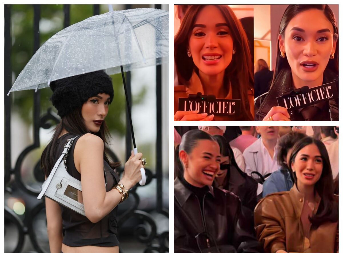 Heart, Pia nag-isnaban nga ba sa Hermès Fashion Show sa Paris?