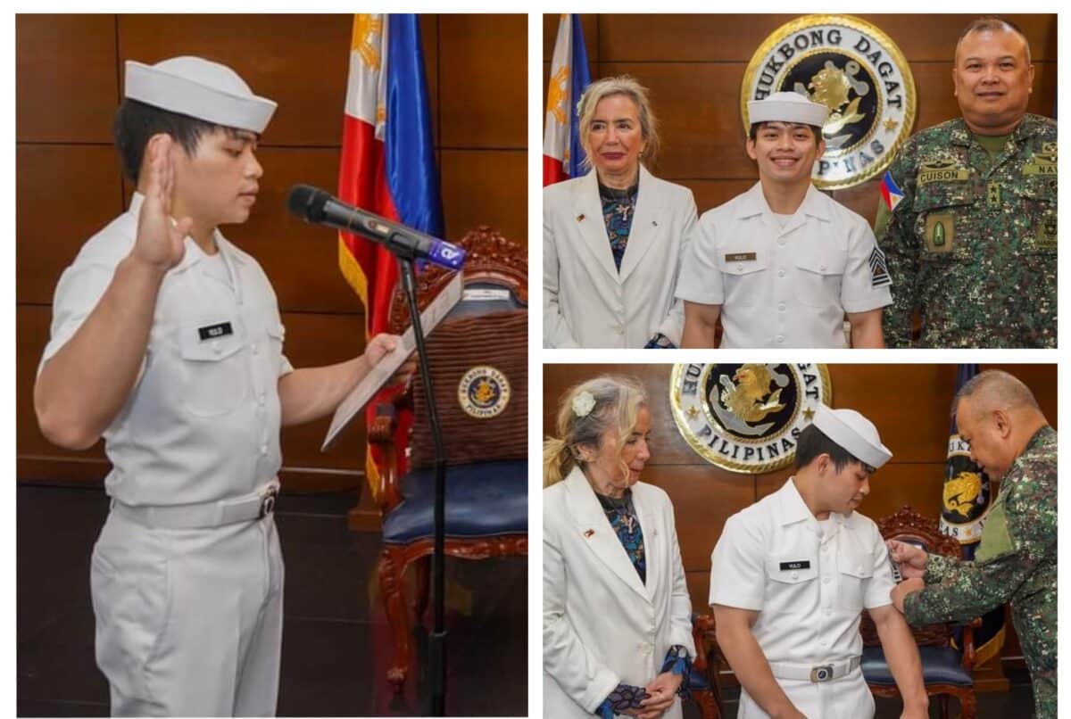 Carlos na-bash sa pagiging miyembro ng Philippine Navy Reserve Force