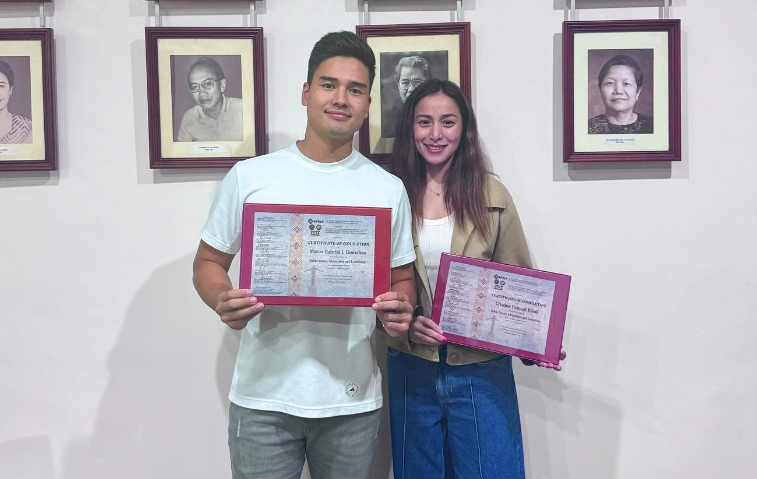 Marco, Cristine kumu-couple goals, nagtapos ng leadership course sa UP