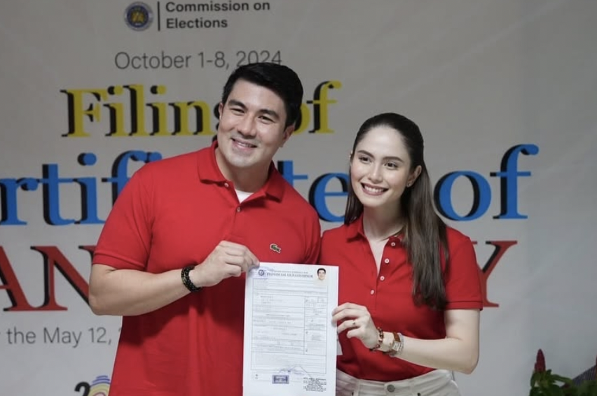 Jessy todo suporta kay Luis sa 2025 elections: ‘You are made for this!’